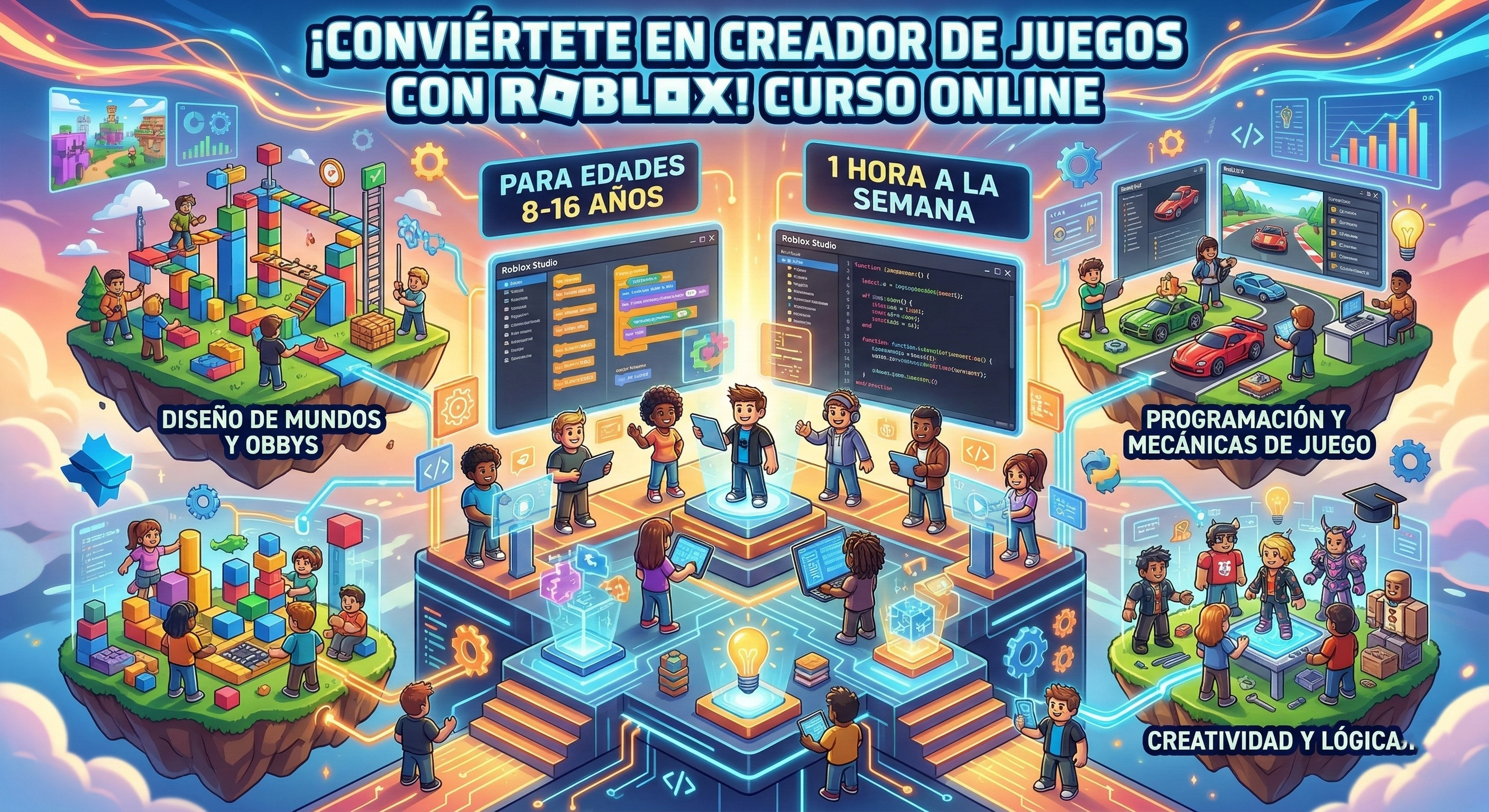 Programación en Roblox Studio con Lua